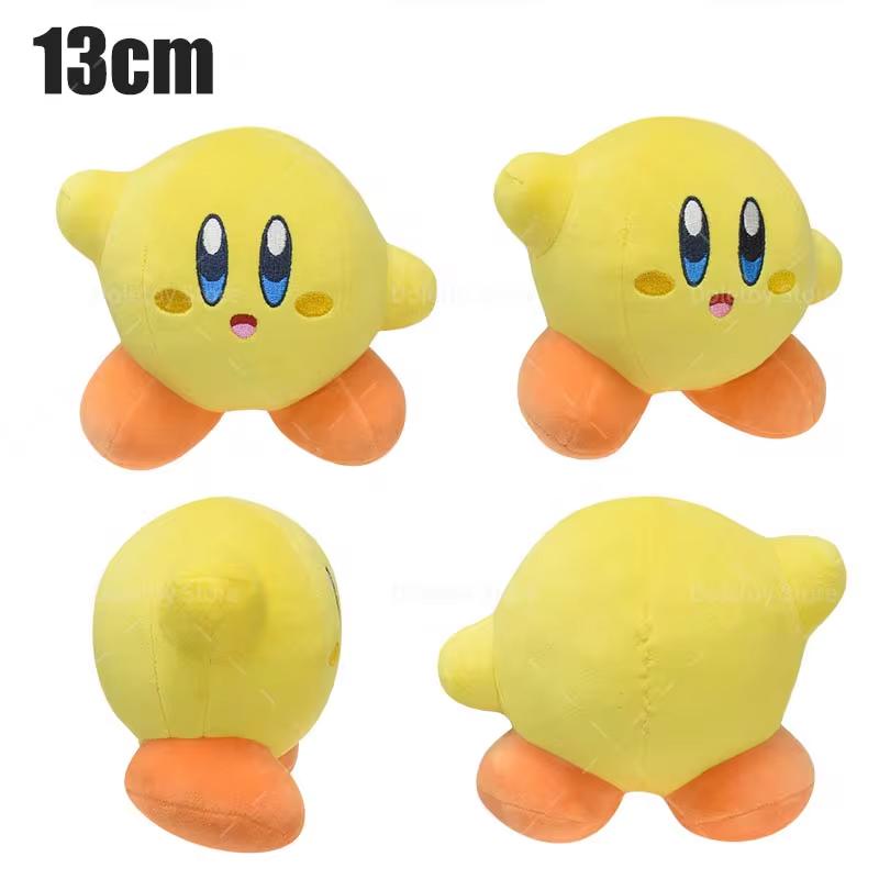 25 Stile Kawaii Stern Kirby Grauer Kirby Geister Kirby Rosa Blau Grün Rot Plüschtier Niedlicher Stern Kirby Herzpuppe Kindergeburtstagsgeschenk