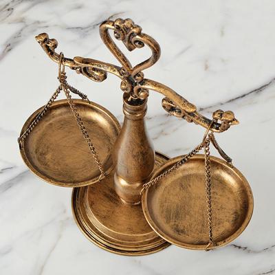 Vassoio Espositore Torre per Gioielli Collana Orologi Bilancia Decorativo Arredamento Casa Chiavi Fattoria