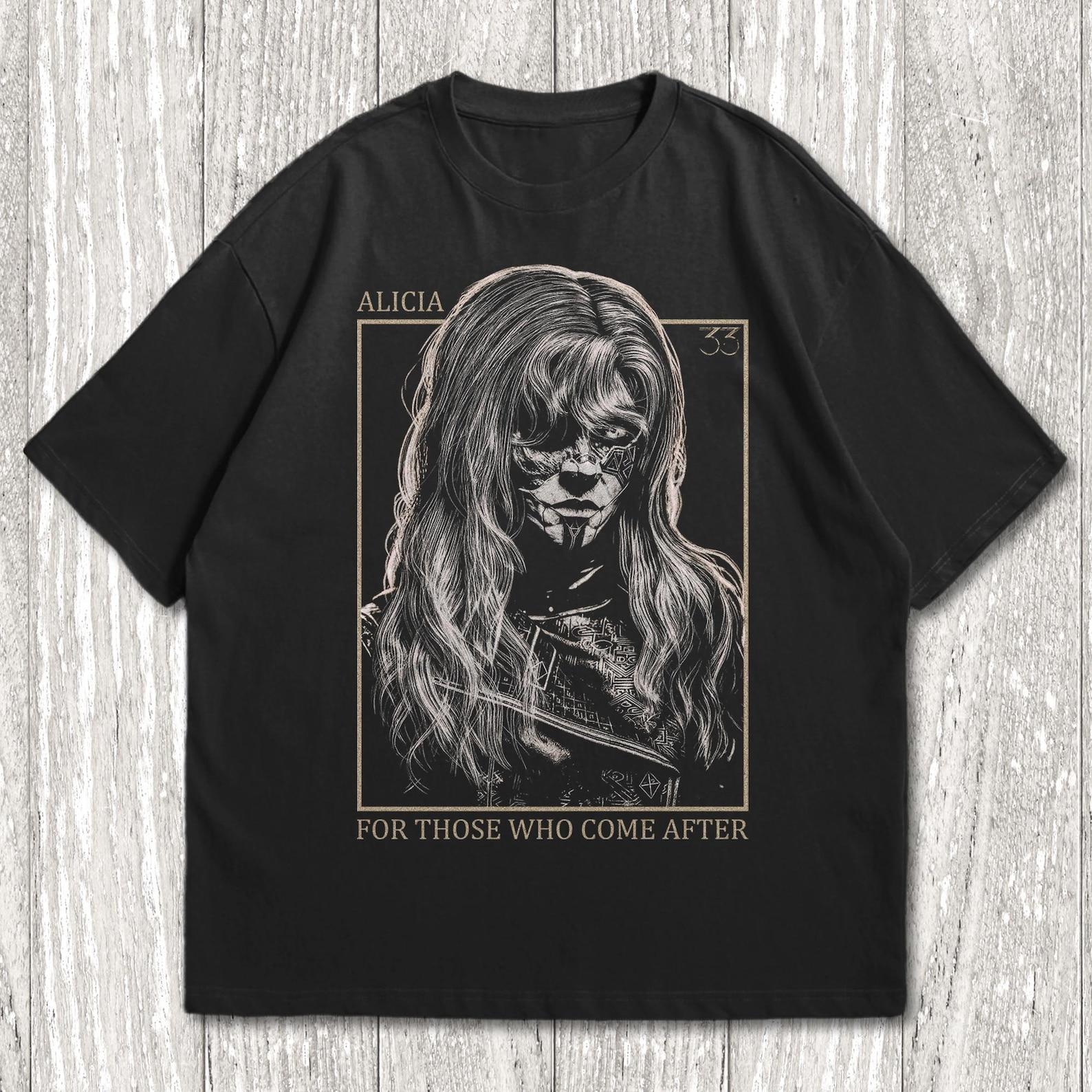 Clair Obscur Expedition 33 Shirt | For Those Who Come After, Alicia Mask T-Shirt, Maelle Mask Merch, Expedition 33 Shirt, Fan Gift S