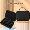 Eyeglasses Travel Carrying Case Shock Resistant Glasses Zippered Organizers Case with Pocket 5 Slot Sunglass Stoarge Bag