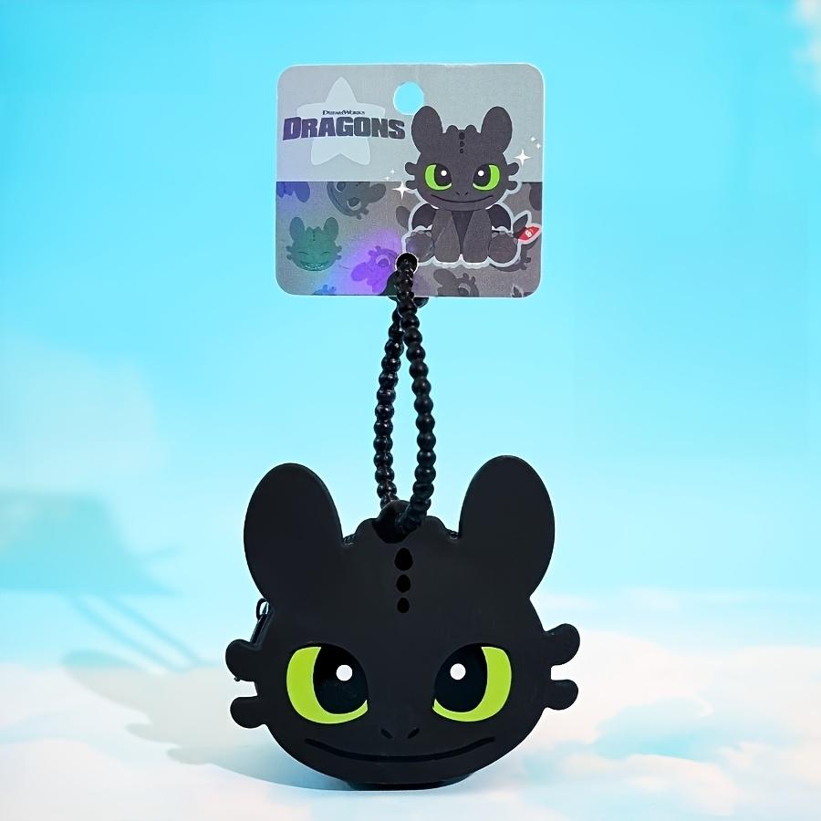 MINISO How To Train Your Dragon Headphone Bag Pendant Headphone Storage Bag Toy Figure Perfect Birthday Gift Holiday Gift Toothless Puppy Headphone Case