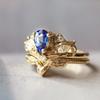 European and American New Fashion Flower Shape Simple Luxury Personality Women's Ring