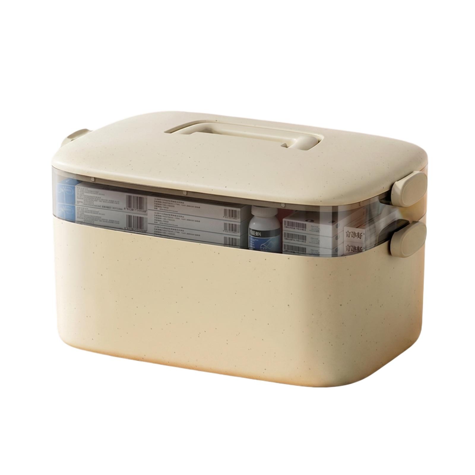

Large Family Kit Multi-Layer Storage Box Portable Organizer one size