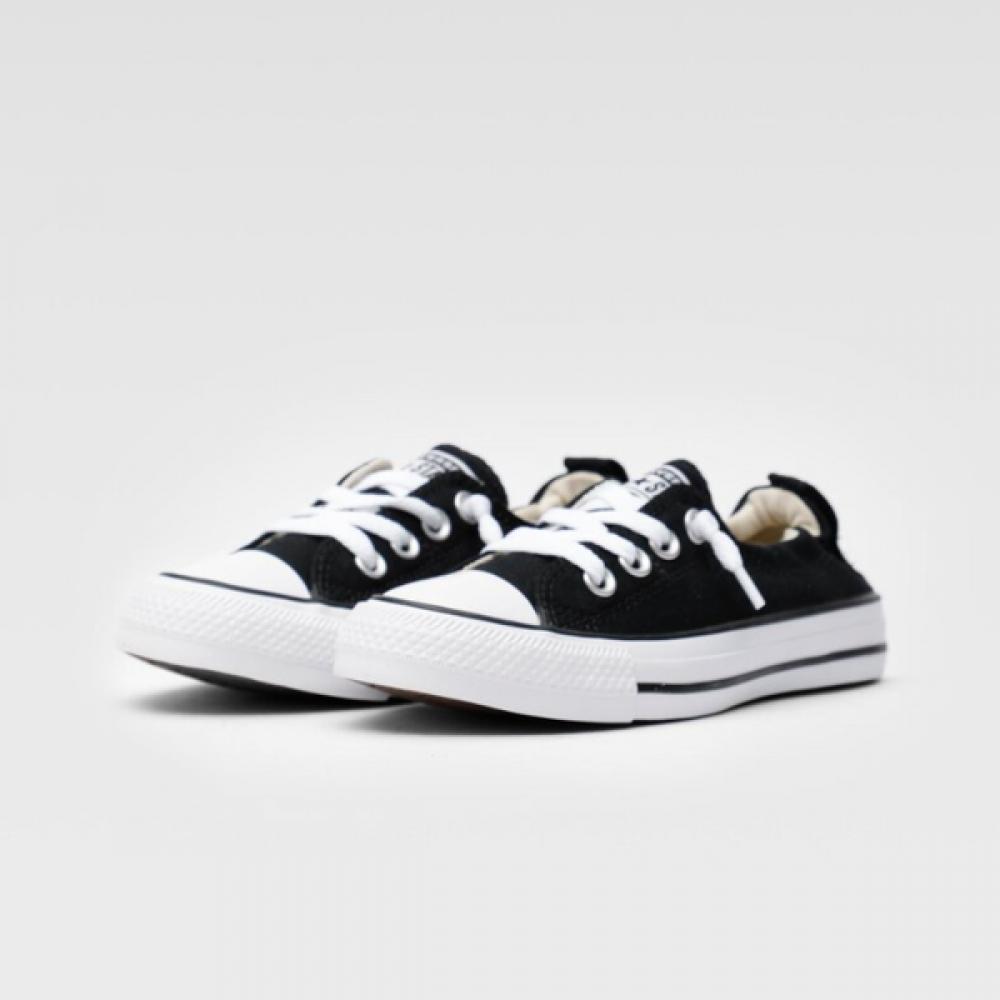 COnverse Shoreline Slip On Mule Slipper Canvas Black 537081c