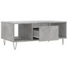  Coffee Table, Concrete Grey, 90x50x36.5 Cm