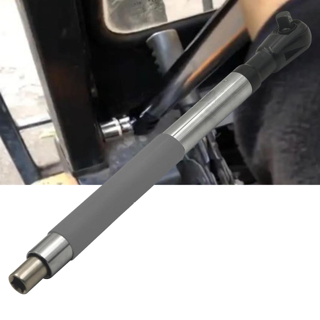 Offset Extension Wrench Multifunctional Spanner Forward Reverse  4 Socket Adapters Metal Material for Automotive Repair