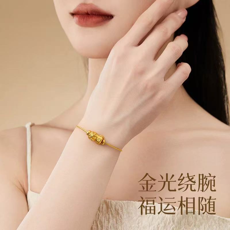 Universal Bead Bracelet, can be worn with gold, handmade diy Accessories for women's beaded bracelets with direct threading and no need for tying