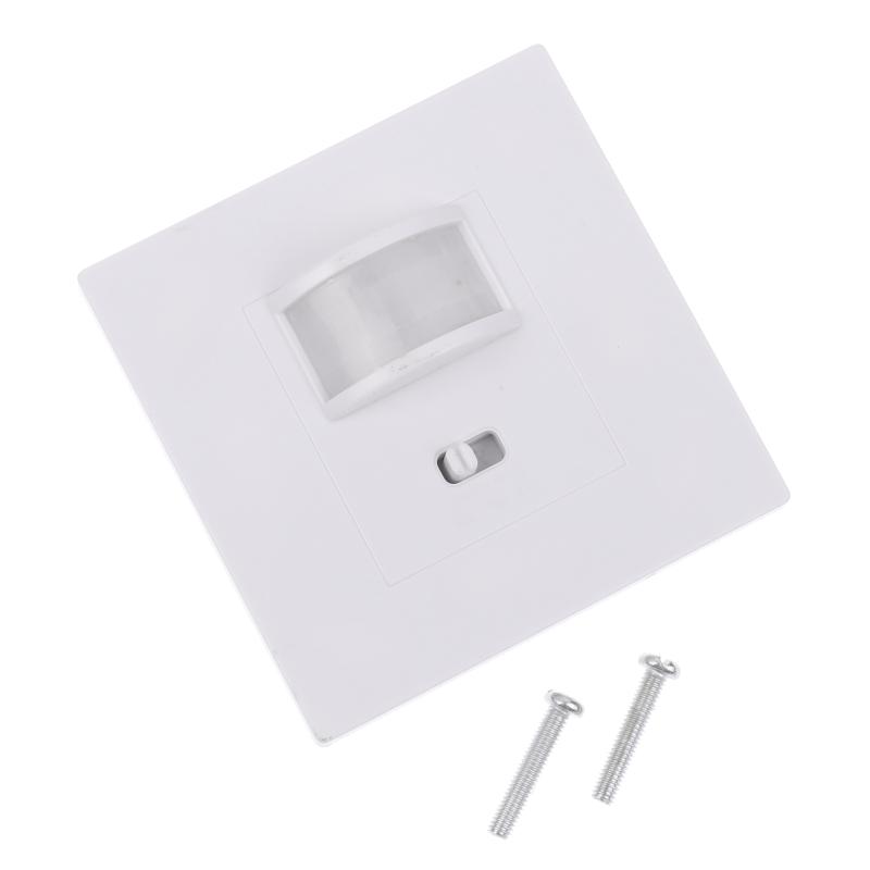 PIR Kızılötesi Hareket Sensörü Anahtarı Duvara Monte AC110240V LED Işık Lamba için Akıllı Ev Güvenlik Otomasyon Anahtarı