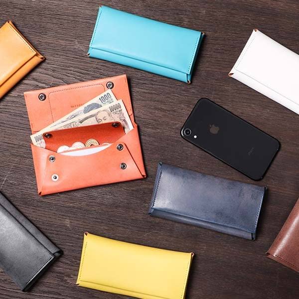 FABRIK Long Large Easy Genuine and Yellow Wallet, Wallet, Capacity, Access, Compact, Thin, Leather, Men's Women's, Stylish, Gift, Fabric,