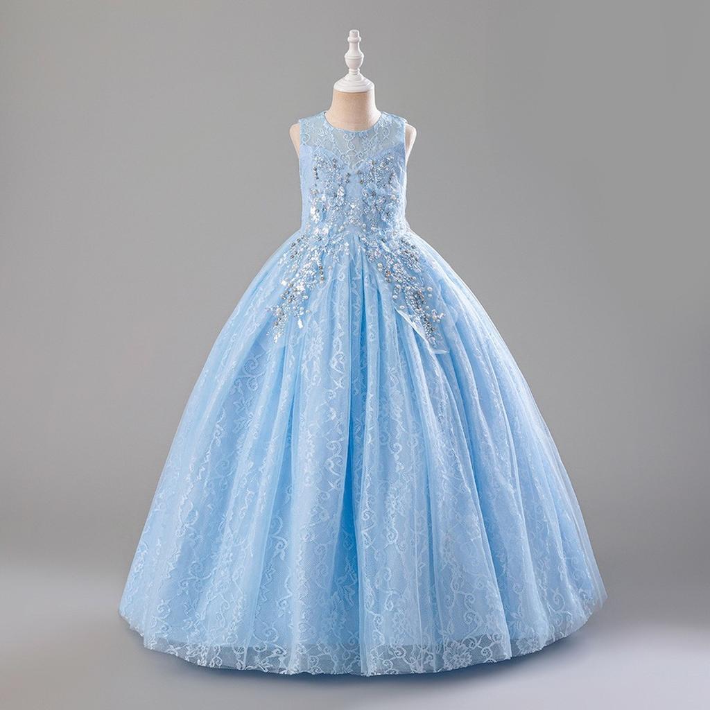 Girls Princess Gown Performance