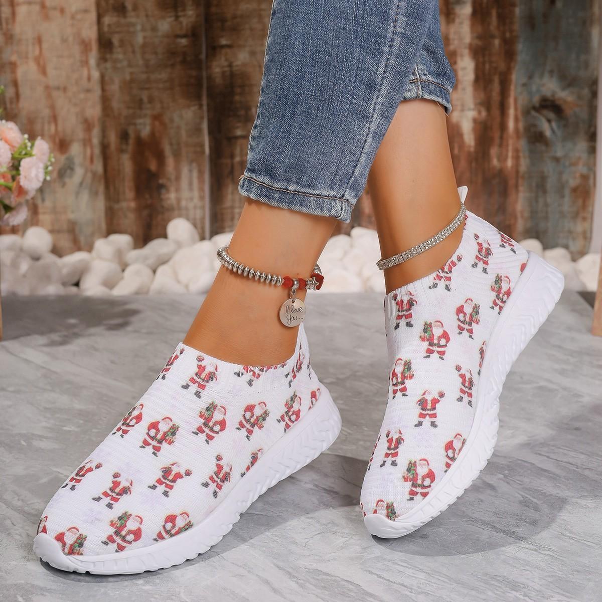 Женская обувь с принтом — фото 6