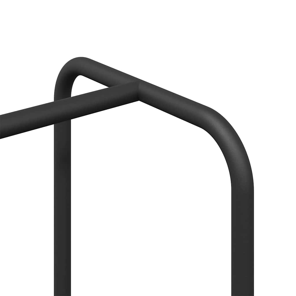 Clothes Rack with Shelf Rustic Wood Look 60 X 30 X 171 Cm Engineered Wood