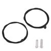 Bicycle Brake Shifting Inner Cable Core Bike Front and Rear Brake Line Core Set with Wire Tail