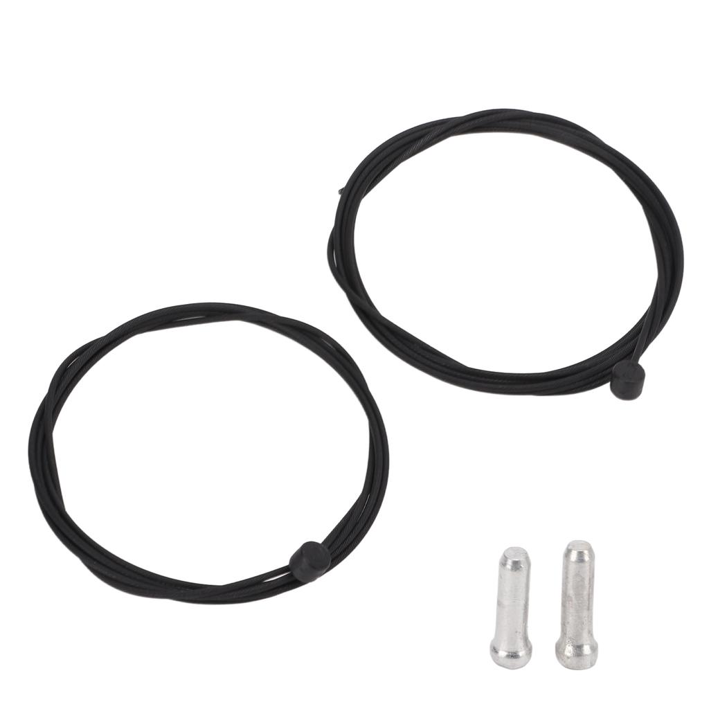 Bicycle Brake Shifting Inner Cable Core Bike Front and Rear Brake Line Core Set with Wire Tail