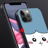 Case For Apple Iphone 11 13 12 Mini 14 Pro Max Xr 7 8 +Se 2020 Xs 6 6s Plus 5 5s Black Silicone Phone Cover Chiikawa Cartoon