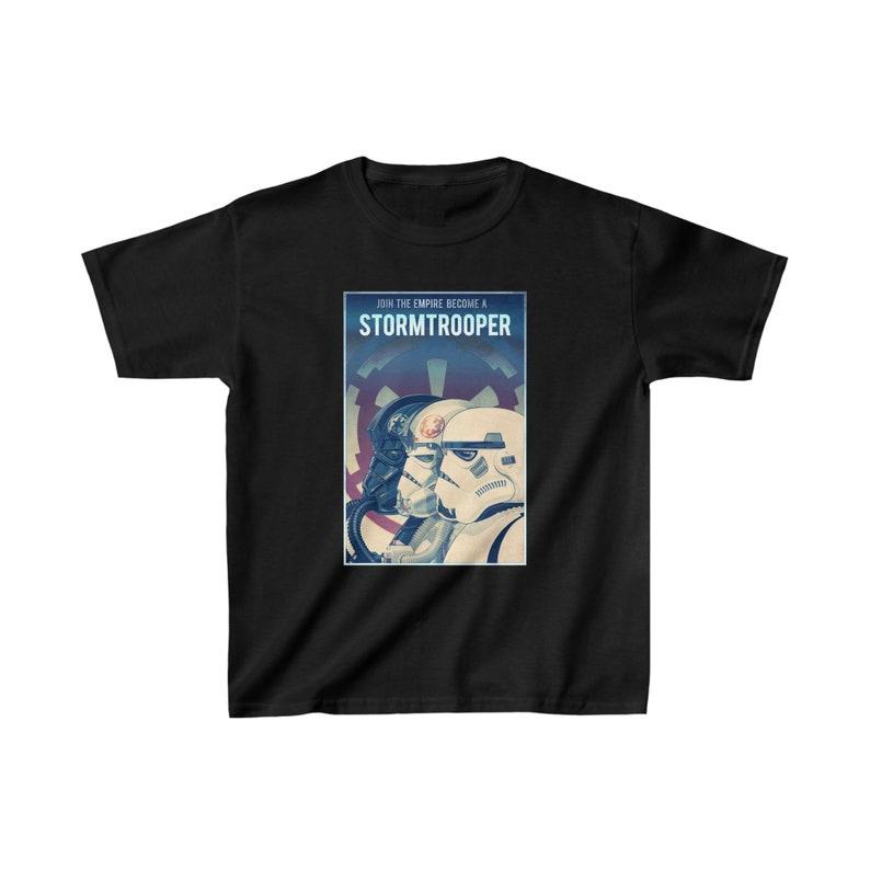 Star War s Kids Cotton T-Shirts - Join the Empire - Vintage Style 130