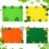 Diy Colorful Irish Photo Frame Set In Orange Yellow Green Shades Perfect For St Patricks Day Festivities And Decor Home