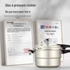 Chixing Aluminum Alloy Pressure Cooker with Steamer