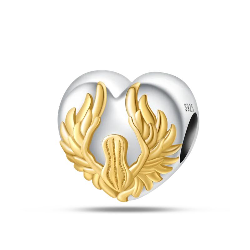 Fit Original Bracelet Golden Color Charms Beads Copper Pyramid Sunflower Cat Moon Star Dangle Diy Jewelry