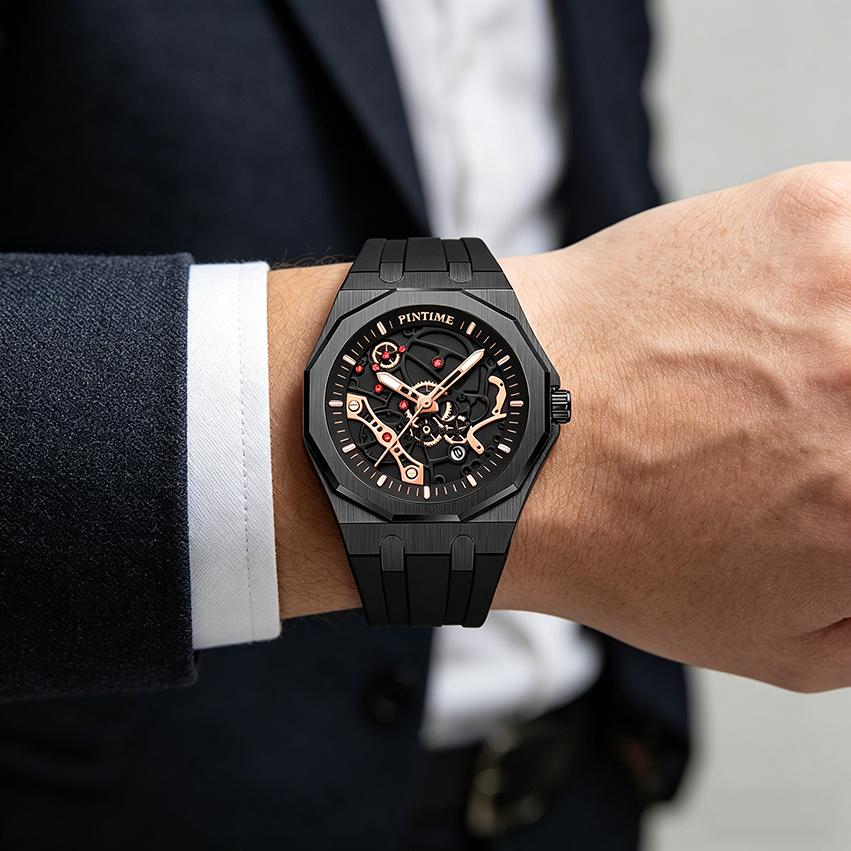 Quartz Wristwatches Watch for Men Luxury Brand Men's Watch Calendar Luminous Waterproof Reloj Hombre Business Sports Watch