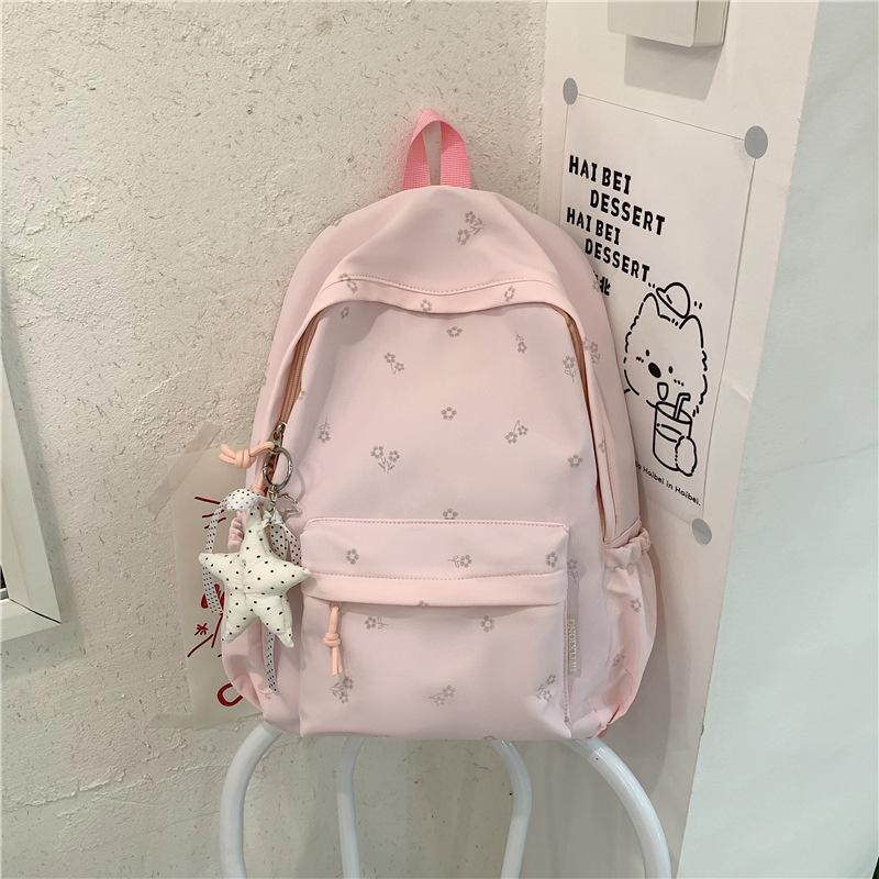 Schoolbag Refreshing Mint Backpack Simple Large-capacity Student Schoolbag New Korean Fresh and Sweet Little Girl Backpack