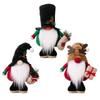 Festive Soft Toy Standing Doll In Nordic Style Perfect For Christmas Decoration