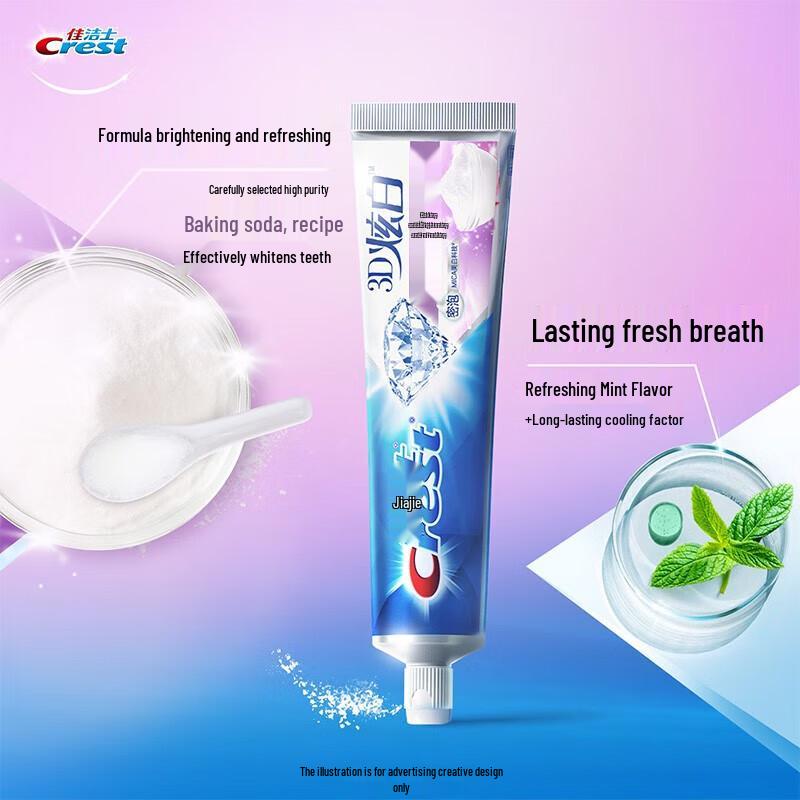 

Crest 3D White Fresh Baking Soda Toothpaste