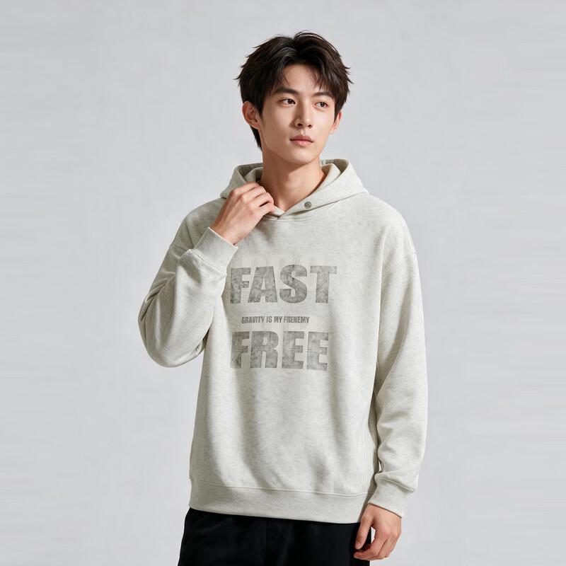 Men's Oversized Drop-Shoulder Hooded Sweatshirt