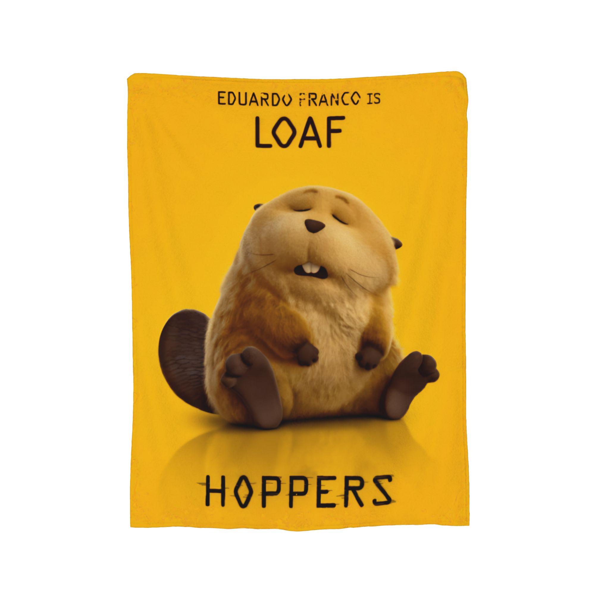 

Hoppers Cartoon blanket Cover Flannel Movie Lightweight Thin Throw blanket for Outdoor Travel Bedspread 75x90cm