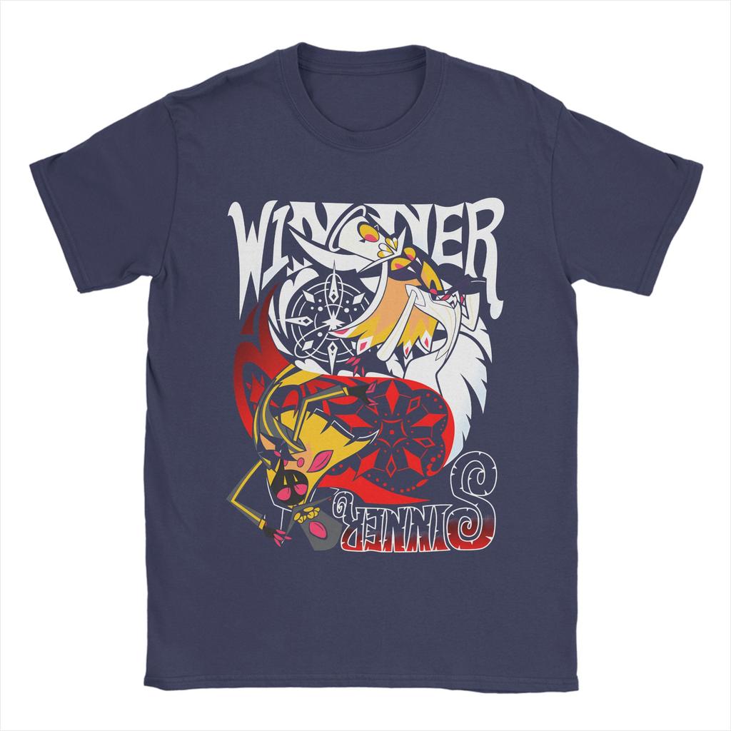 Hazbin Hotel Lucifer Take That Depression T Shirts Cotton Clothes Humorous Short Sleeve Round Neck Tee Shirt New Arrival TShirt
