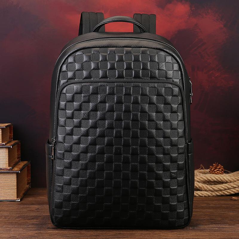 Men's Business Dual-Shoulder Bag Sophisticated, Casual, Large Capacity Schoolbag for Computers Casually