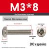 304 Stainless Steel Phillips Pan Head Round Head Screws