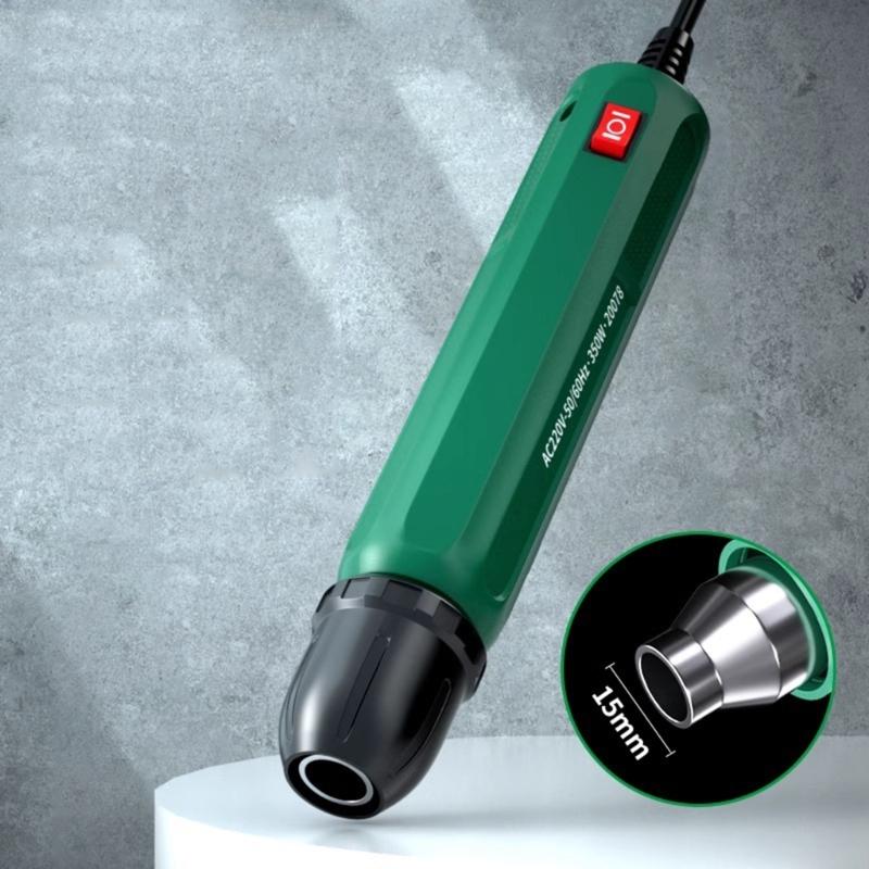 Mini Heat Tool 500W double  Temperature Setting Compact Hot Air Tool 250℃ & 360℃ for Crafts Paint Stripping Shrink Tubing