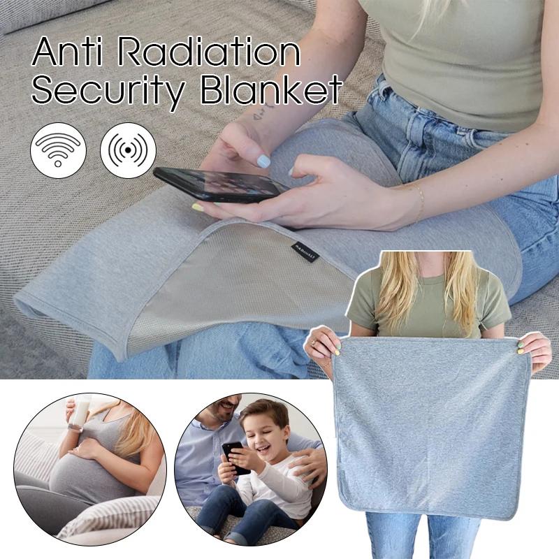 46x46cm EMF Radiation Protection Blanket Anti Radiation Security Blanket Anti-electromagnetic Wave Emf Protection Blanket