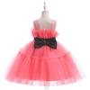 Baby Girls Ruffles Party Dress Elegant 3 8 Year Fluffy Evening Princess Birthday Kids Dresses For Girl Wedding Children Costume