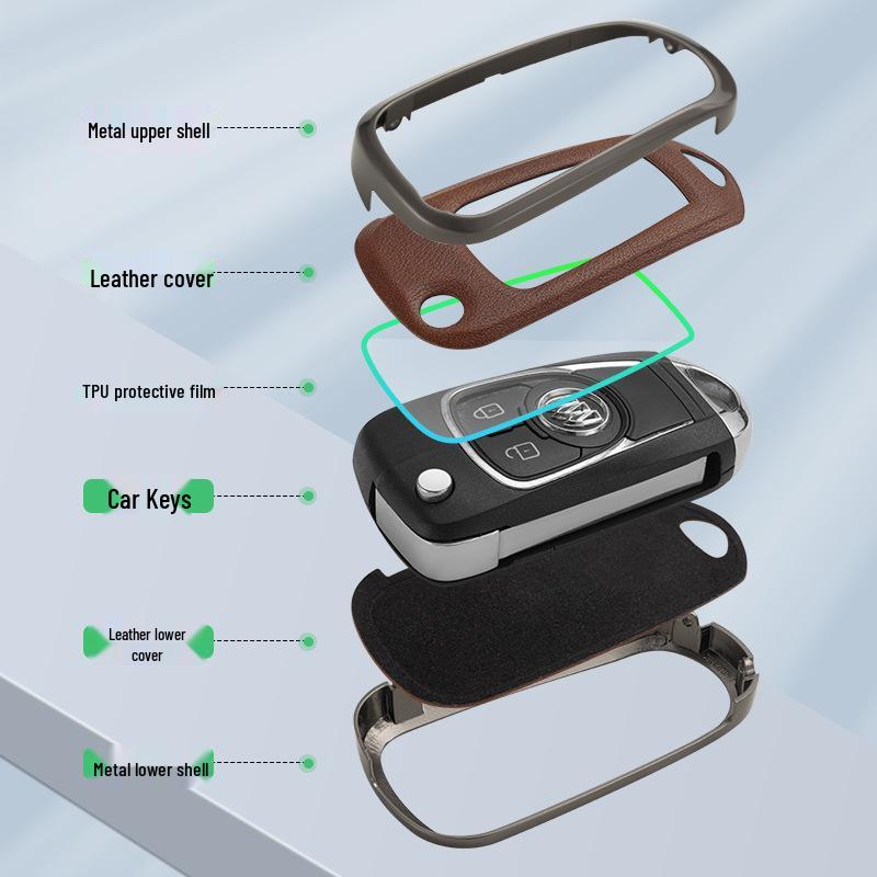 2022 Buick Enclave 652t Key Cover - Metal Protective Case