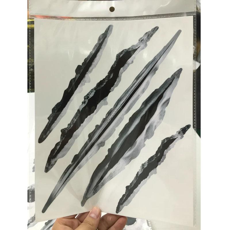 

1 шт. автомобильные наклейки 3D пулевое отверстие забавная наклейка автомобильные чехлы мотоцикл царапины реалистичные пулевое отверстие водонепроницаемые наклейки