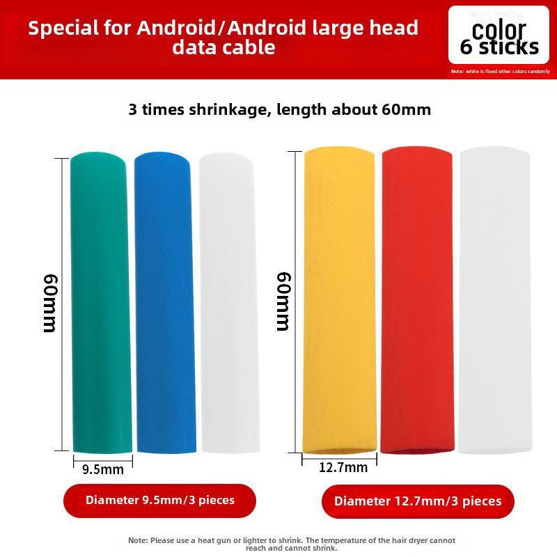 Manga Termo-retrátil Universal para Proteção e Reparo de Cabos