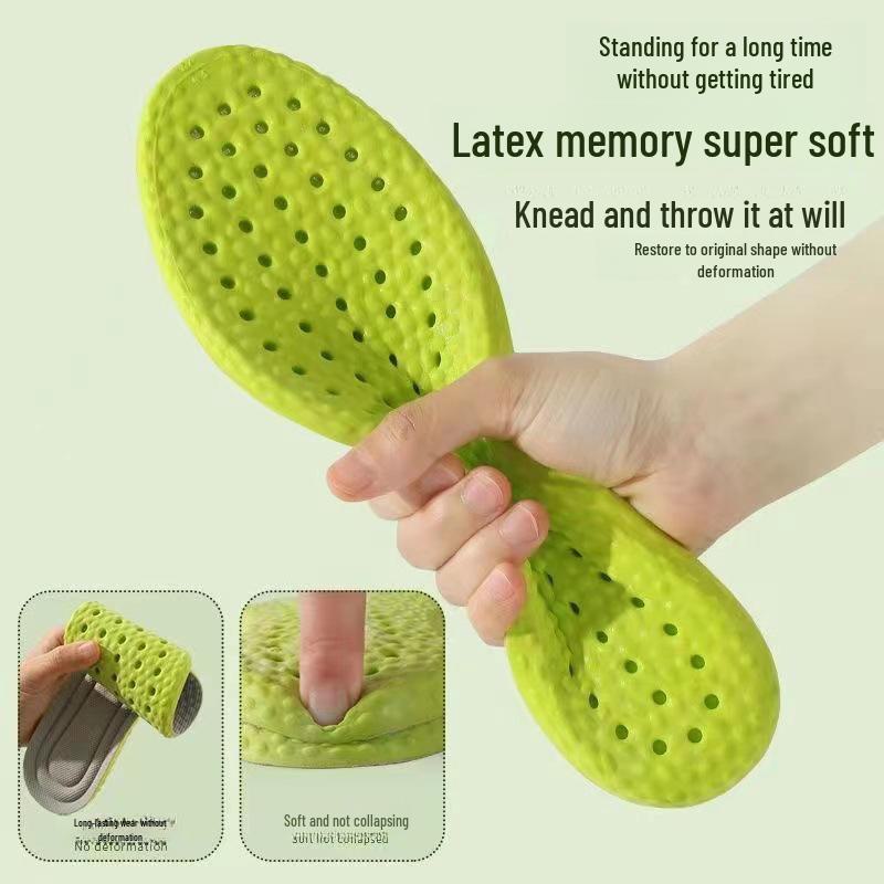 Bequeme, schweißabsorbierende und desodorierende Sporteinlegesohlen für Ausdauer: Ideal für Militärtraining, Männer & Frauen, Weich und Elastisch.