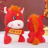 2026 Year of The Horse Doll God of Wealth Peace Chinese New Year Mascot Doll Zodiac Horse Stuffed Animal Gift Toy