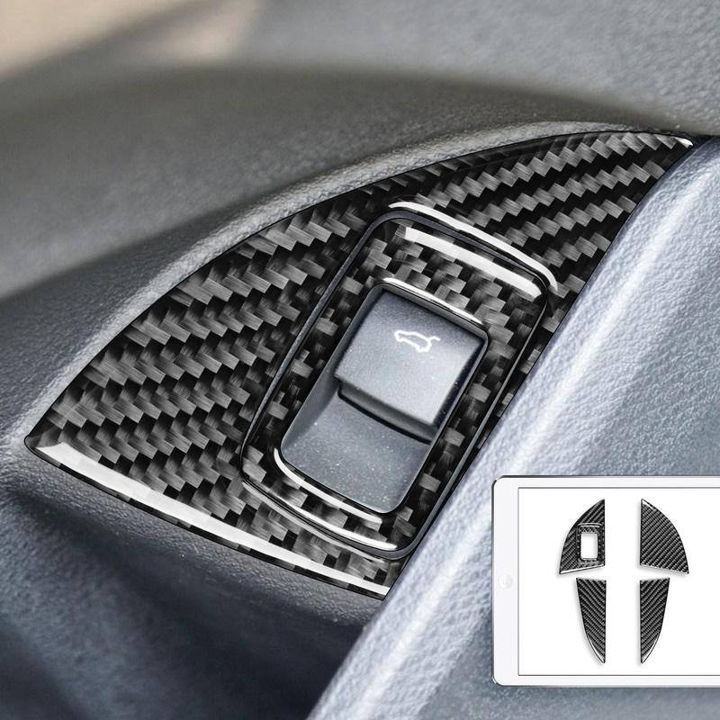 For BMW X1 F48 X2 F39 16-21 Car Carbon Fiber Accessories Steering Wheel Trim Window Lift Button Cover Gear Shift Panel Sticker