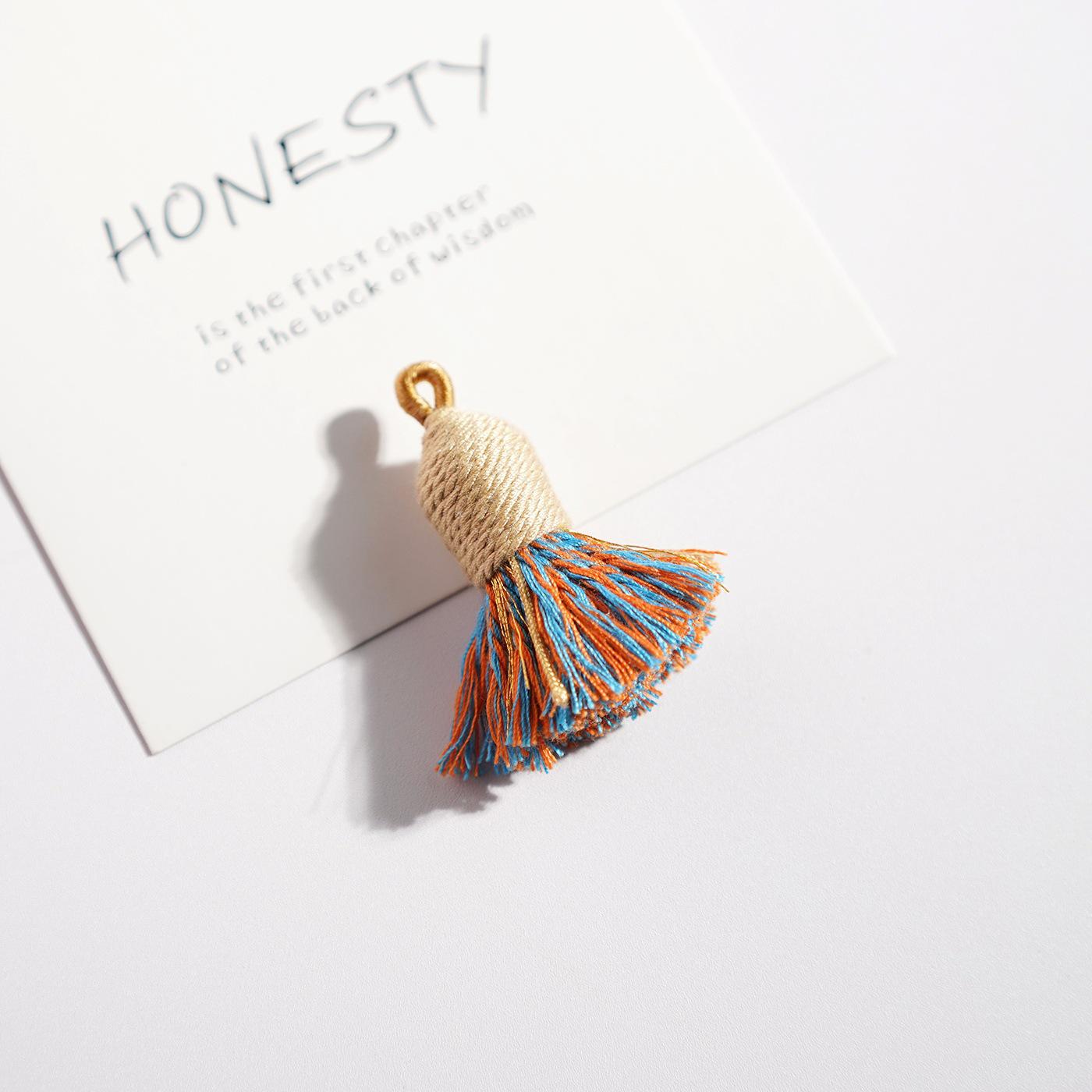 Ручная работа, красочный брелок с кисточками и подвеска для телефона - Аксессуар для DIY-украшений