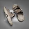 Stepping on shit sandals men's summer new leisure sports driving wear non-slip deodorant thick-soled cool slippers men