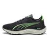 Puma Foreverrun Nitro Round Toe Durable Mid-Top Casual Running Shoes Men Sneakers Black Green 377757-12