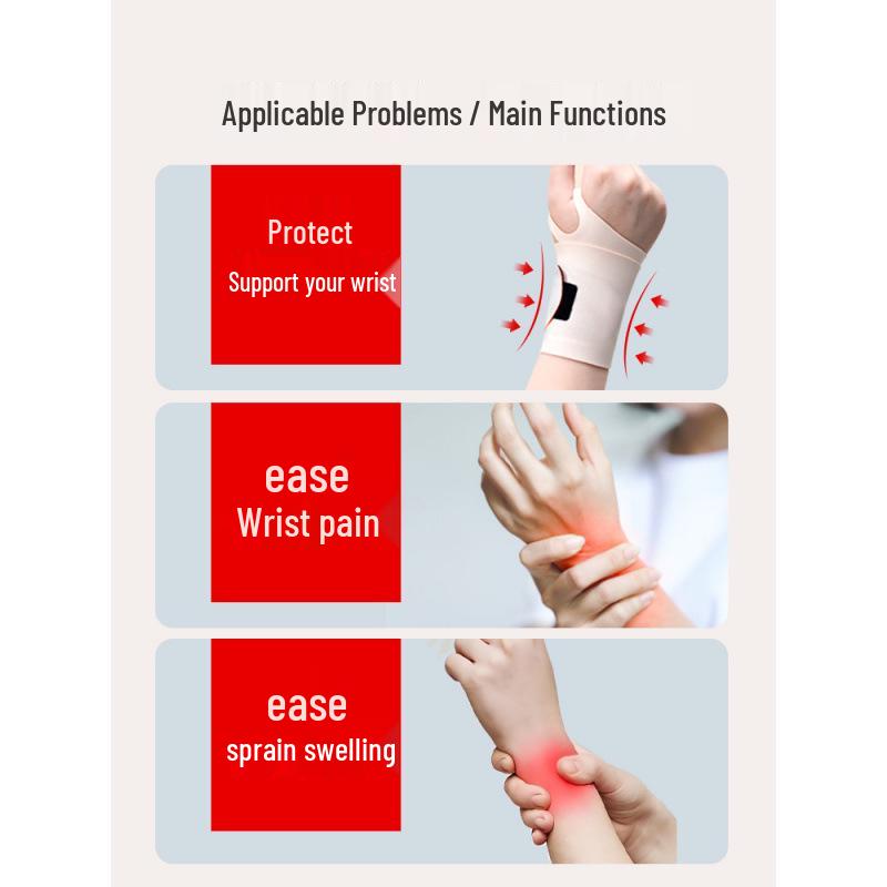 Wrist Support Gel Ice Pack for Sprain, Injury & Pain Relief