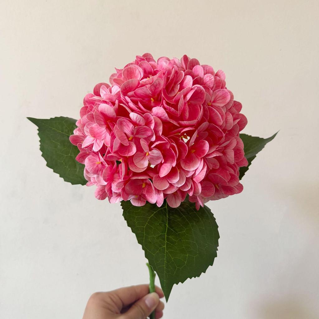 Premium Real-Touch Artificial Hydrangea Flowers for Home and Dining Table Decoration