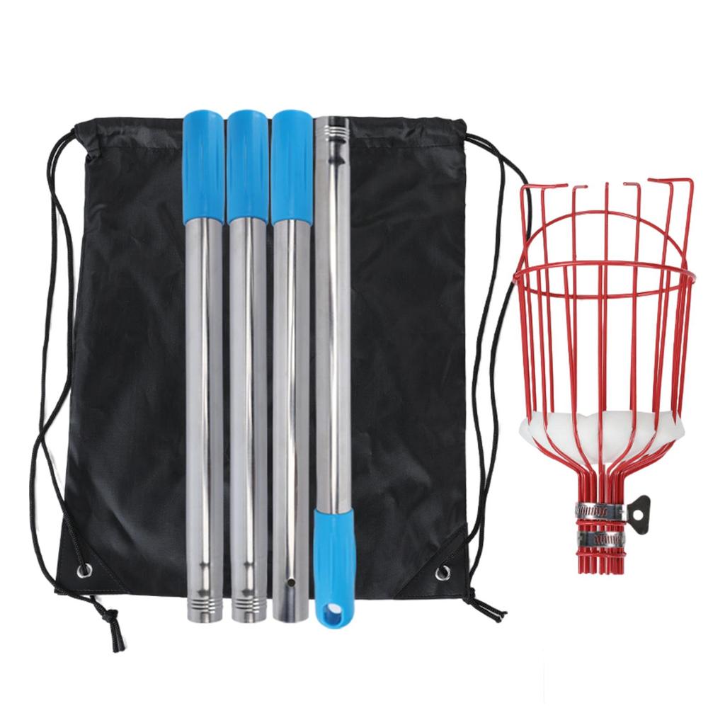 Detachable Fruit Picker for Geeting with Foam Pad Grabber Apples Pear Picking Farm