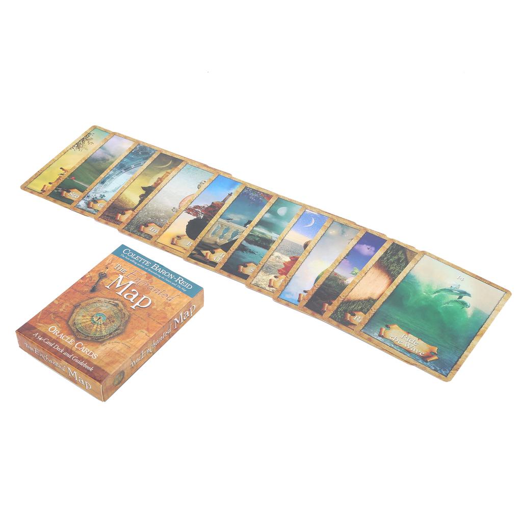 Paper Playing Cards Tarot Cards Divination Tarot Deck Interaction Board Game English Version