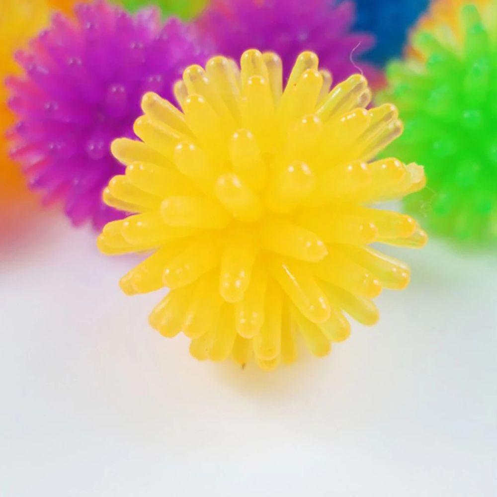 Toy Squeezes Ball TPR Ball Interactive Toys Thorn Ball Pet Cat Toys Stretch Plush Ball Arbutus Ball