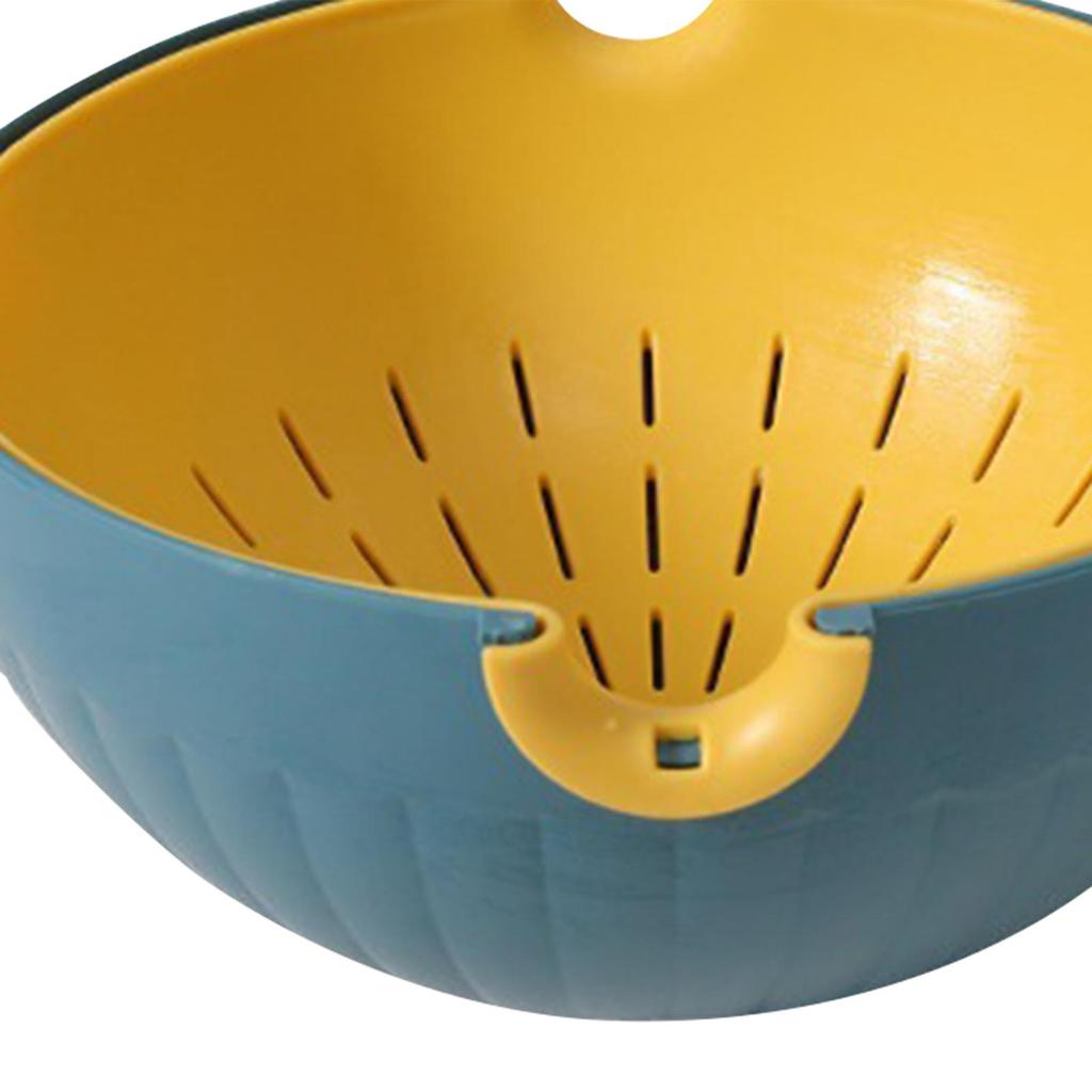 Layer Kitchen Colander Bowl for Efficient Food Straining and Cleaning